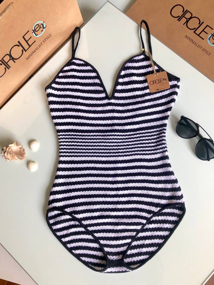 Striped Swimwear for wholesale by Circle Textile