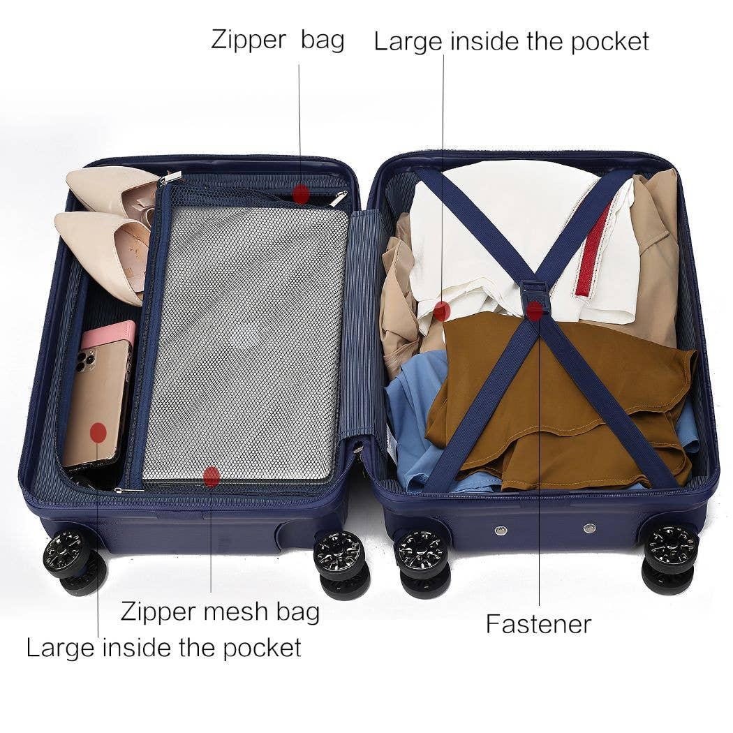 MKF Collection - Wholesale Luggage - Tulum Luggage Set Extra Large & Large 2 pcs15