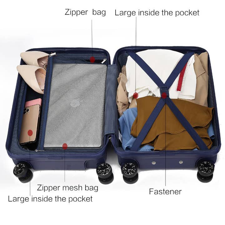 MKF Collection - Wholesale Luggage - Tulum Luggage Set Extra Large & Large 2 pcs15