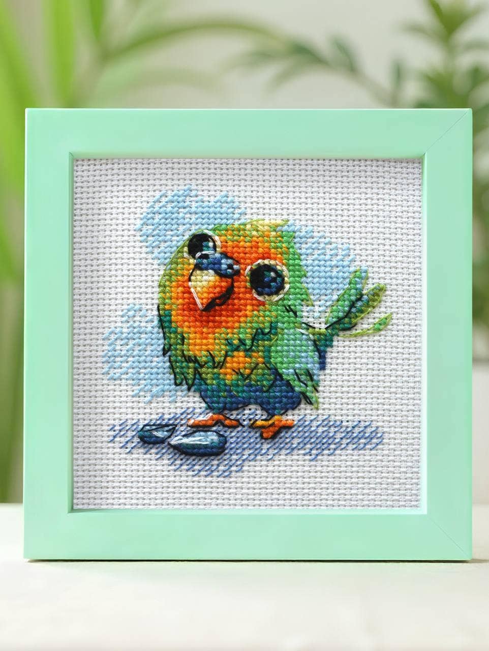 RIOLIS - Wholesale Embroidery/Cross Stitch Supplies - Cross Stitch Kit From Riolis 2284 Little Parrot2