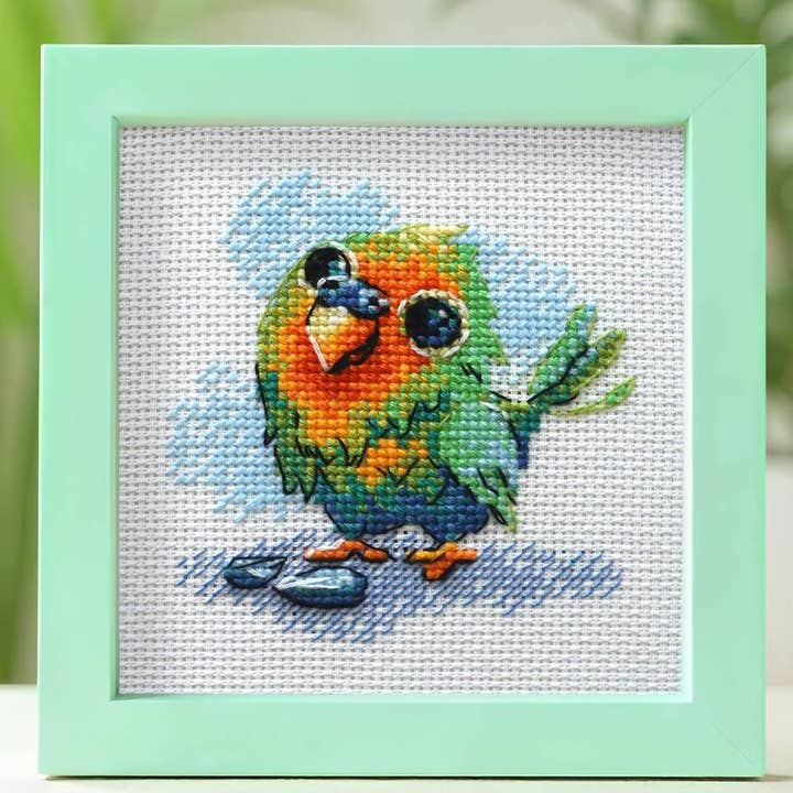 RIOLIS - Wholesale Embroidery/Cross Stitch Supplies - Cross Stitch Kit From Riolis 2284 Little Parrot2