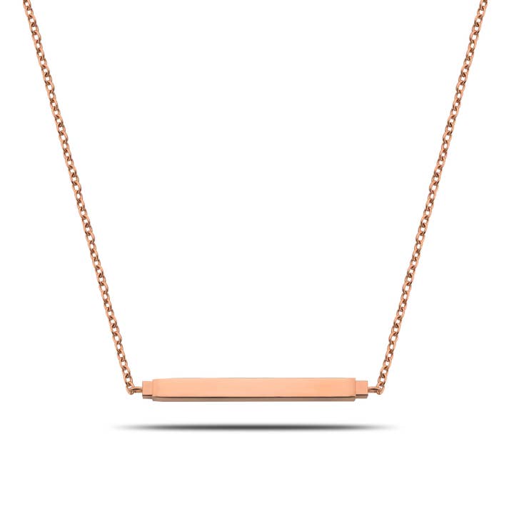 DUCETT - Wholesale Pendant/Charm Necklace - Geheime bar rosé goud1