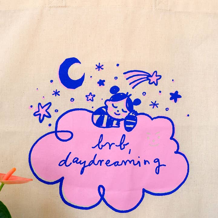 Bronagh Lee - Wholesale Tote Bag - Women's - Brb Daydreaming Tote1