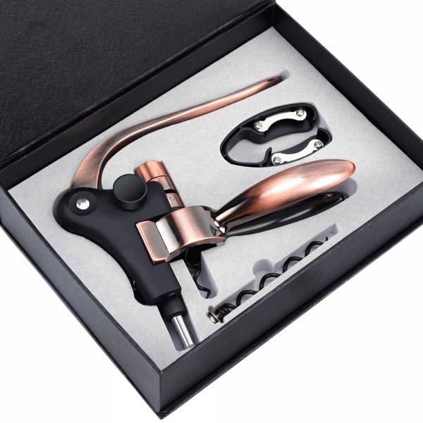 Stainless Steel Rabbit Wine Opener for wholesale on Faire9