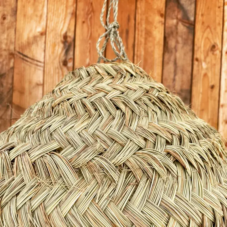 Berberparadise - Vente Lustre/Suspension - Grande suspension marocaine en paille4