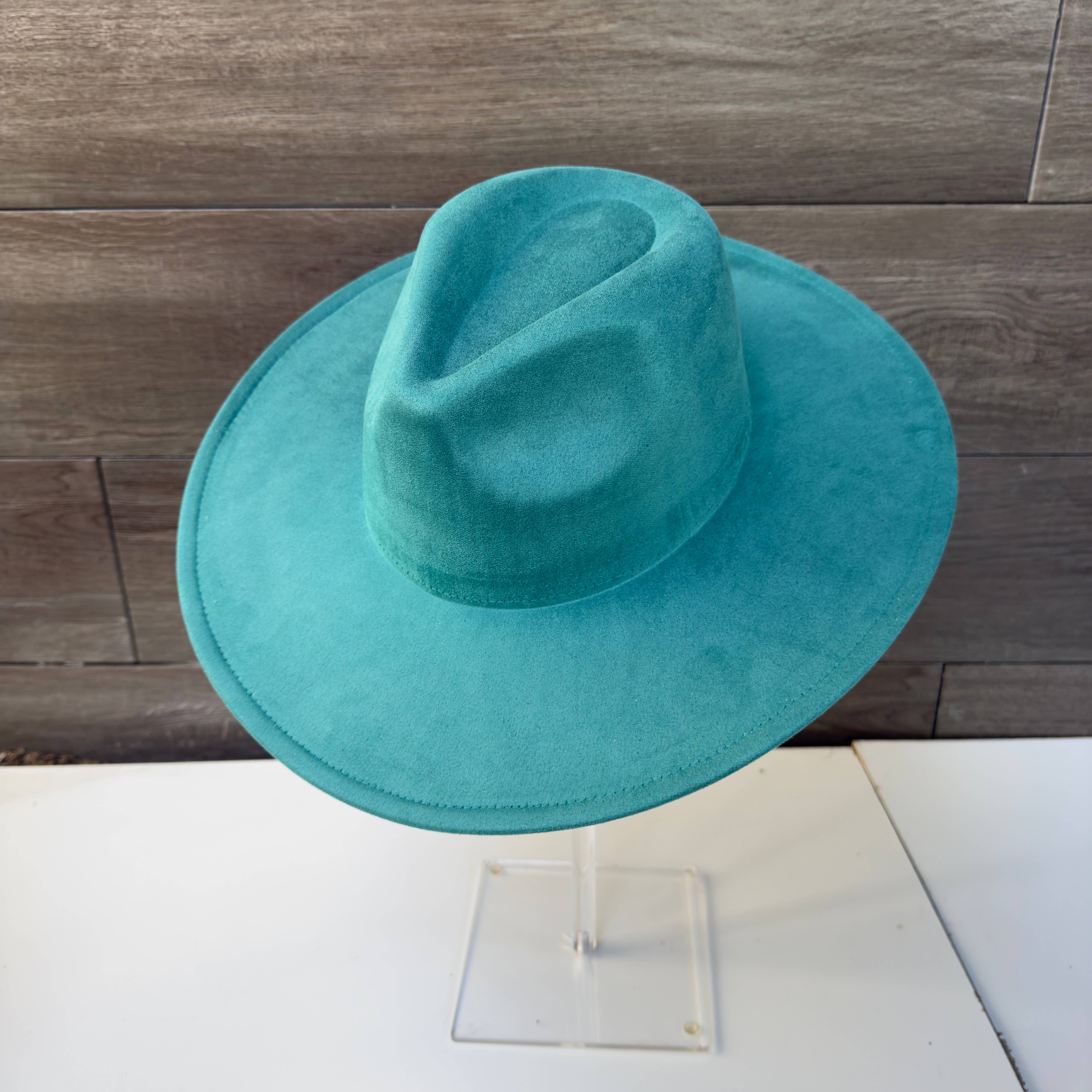 Queens INC - Wholesale Fedora - Women's - Best seller Fashion Classic Wide Brim Suede Primium  Hat26