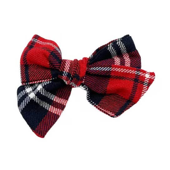 Juleaften Ternet PINWHEEL Hårsløjfe med Klemme for engroshandel hos Pretty in Pink Bows