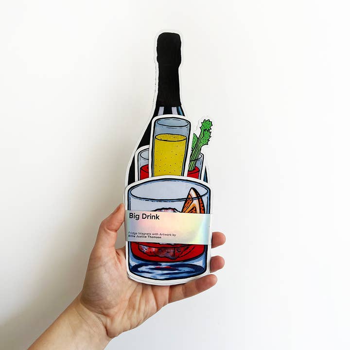 Billie Justice Thomson - Wholesale Magnet - Big Drink Magnets1
