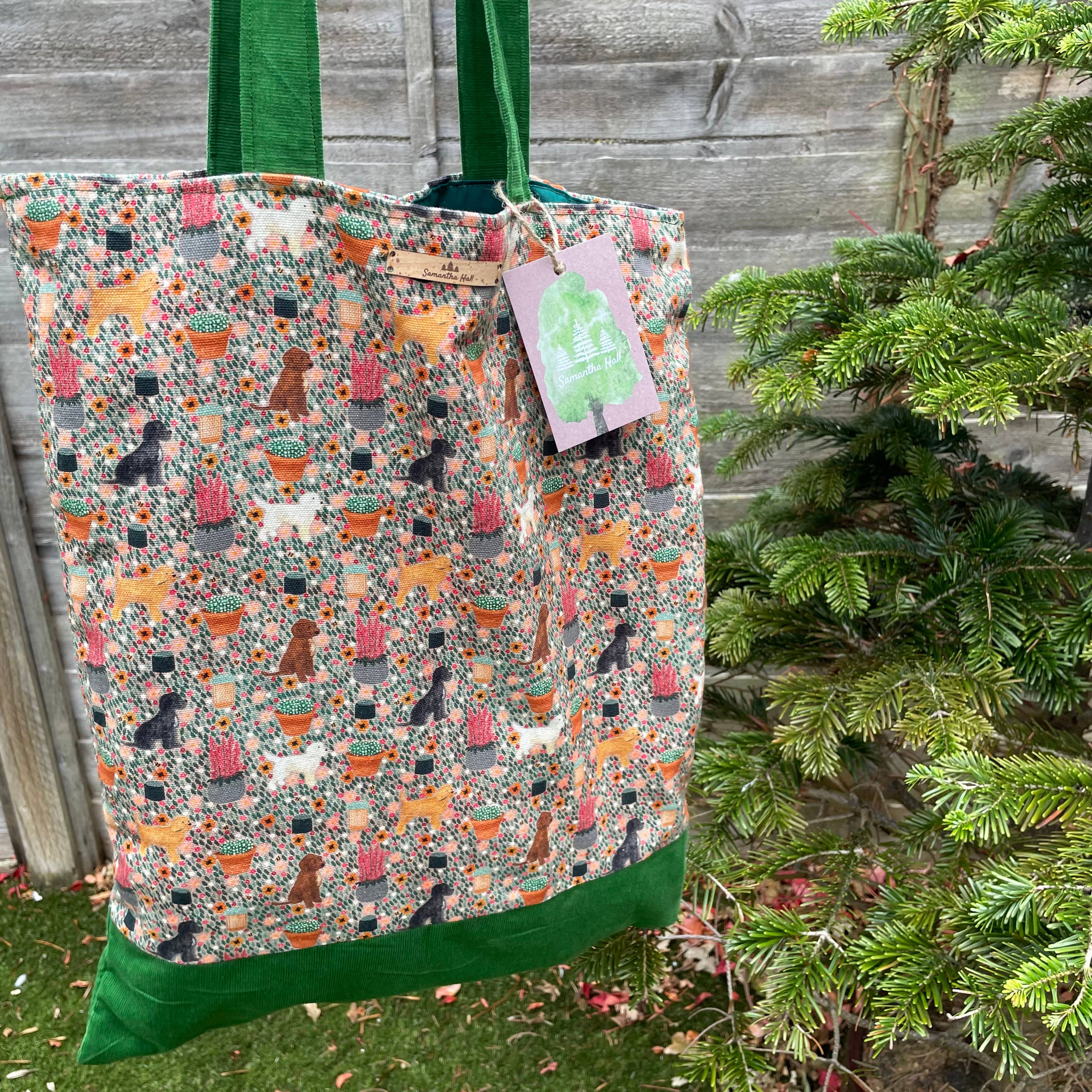 Samantha Hall Designs - Wholesale Tote Bag - Women's - Cockapoo Tote Bag3
