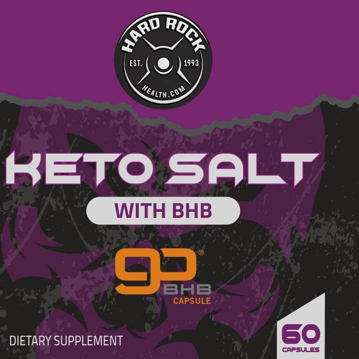 Hard Rock Health Stores – wholesale Oralt tillskott/Vitamin – Keto salt med BHB- Naturlig ketos med hjälp av keton & ketogen Diet2