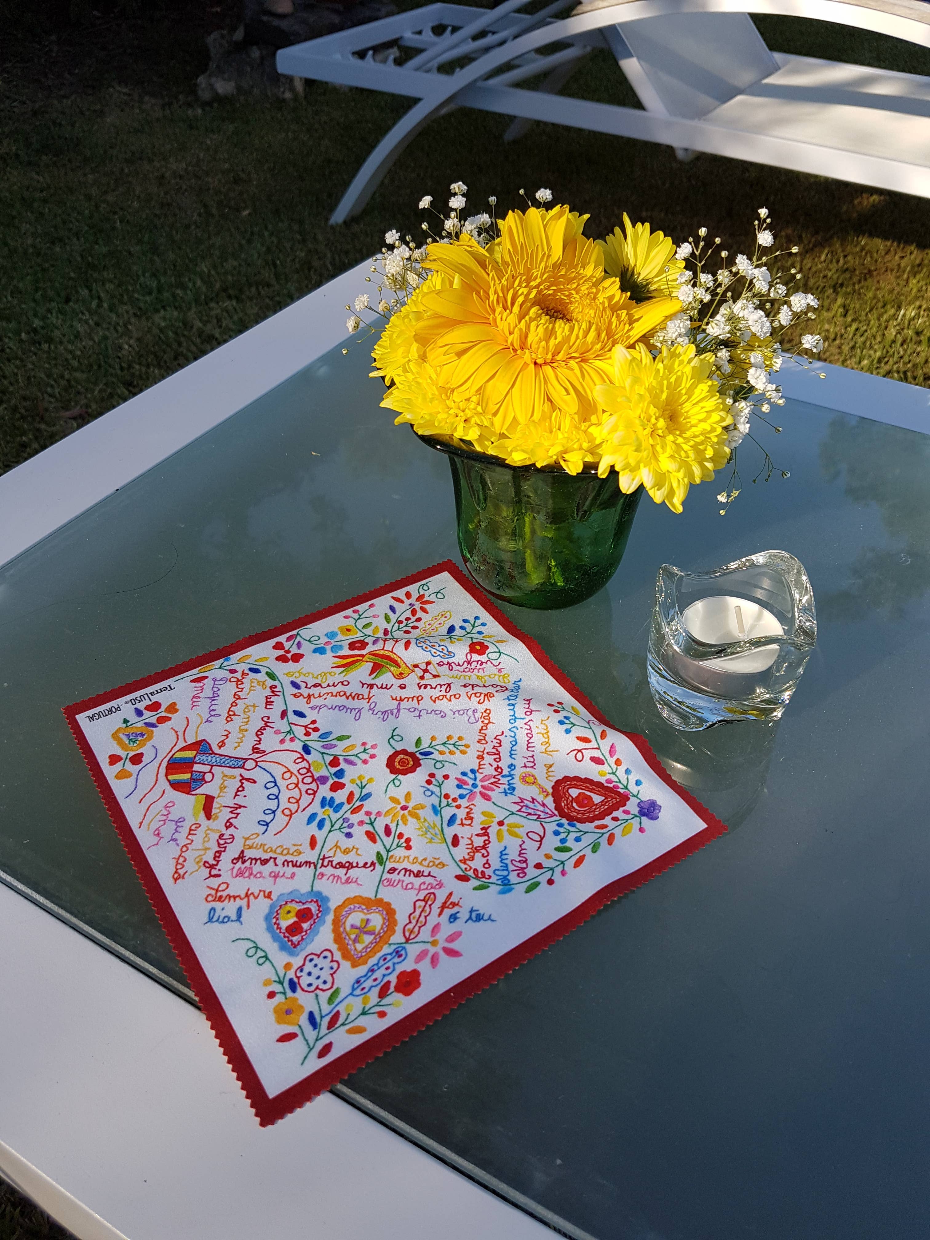 Terra Lusa - Wholesale Handkerchief - Unisex - Microfiber Cloth Valentine Scarf1