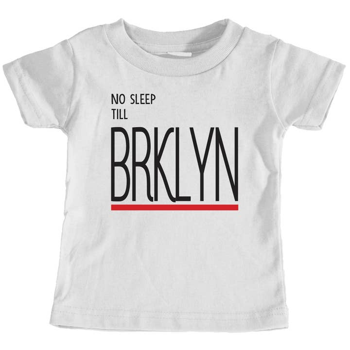 Mini FLEX KIDS - Wholesale Screen Printed T-Shirt - Kids - No Sleep Till Brooklyn Tee Shirt