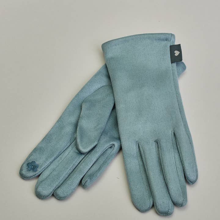 Herzilein-Wien GmbH – Großhandel Handschuhe – Damen – Velourleder-Optik Handschuhe – kuschelig und elastisch8