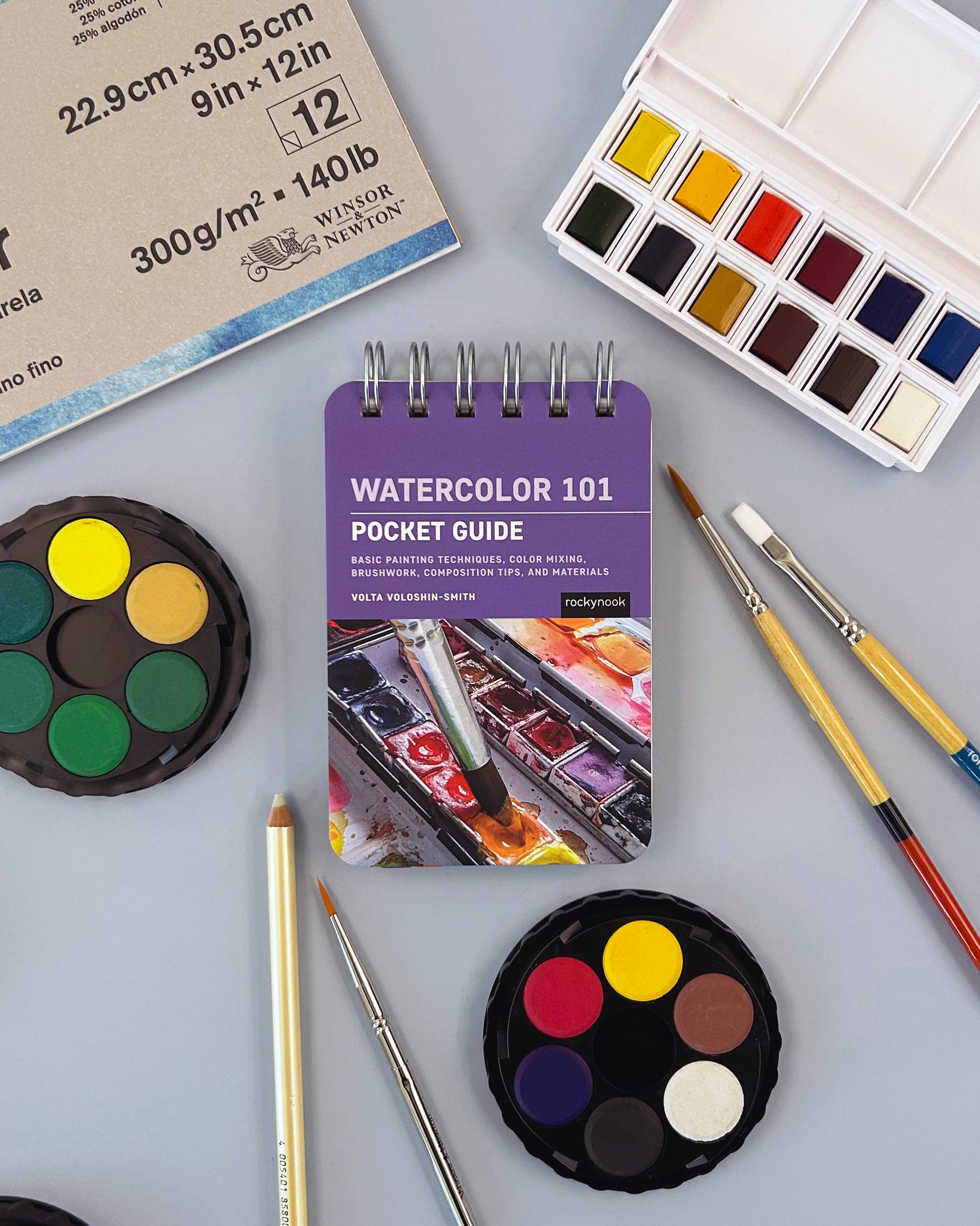 Rocky Nook - Wholesale Arts & Entertainment - Watercolor 101: Pocket Guide1