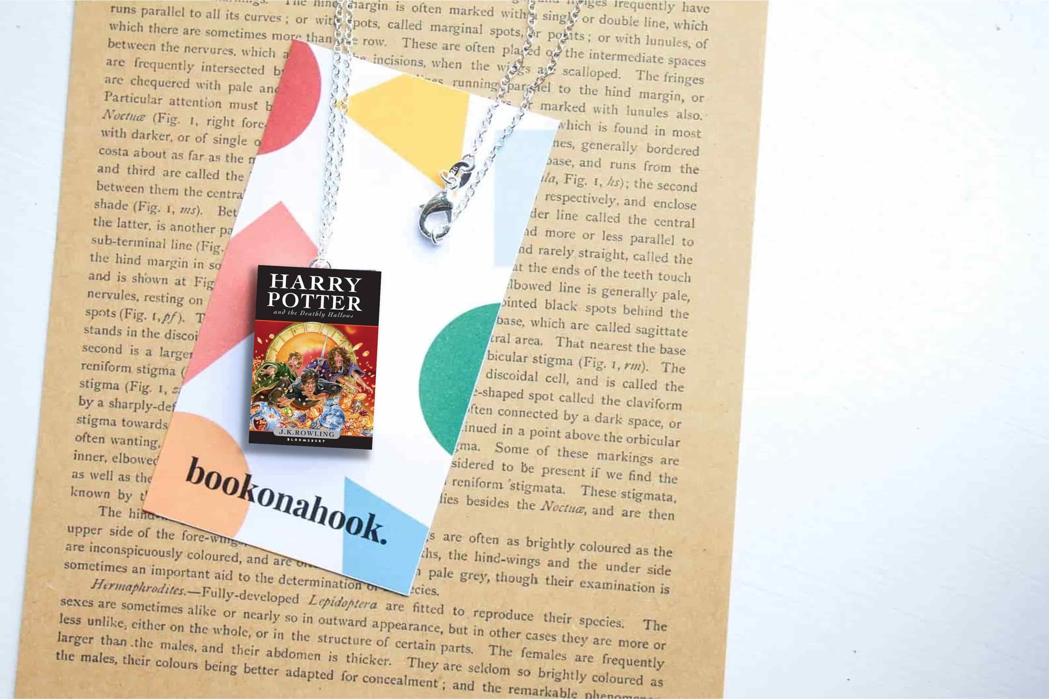 bookonahookco – wholesale Pendant/charm necklace – Custom Necklace | Any book or vinyl1