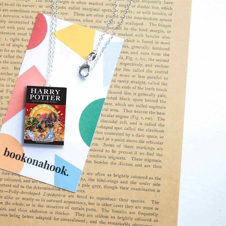 bookonahookco – wholesale Pendant/charm necklace – Custom Necklace | Any book or vinyl1