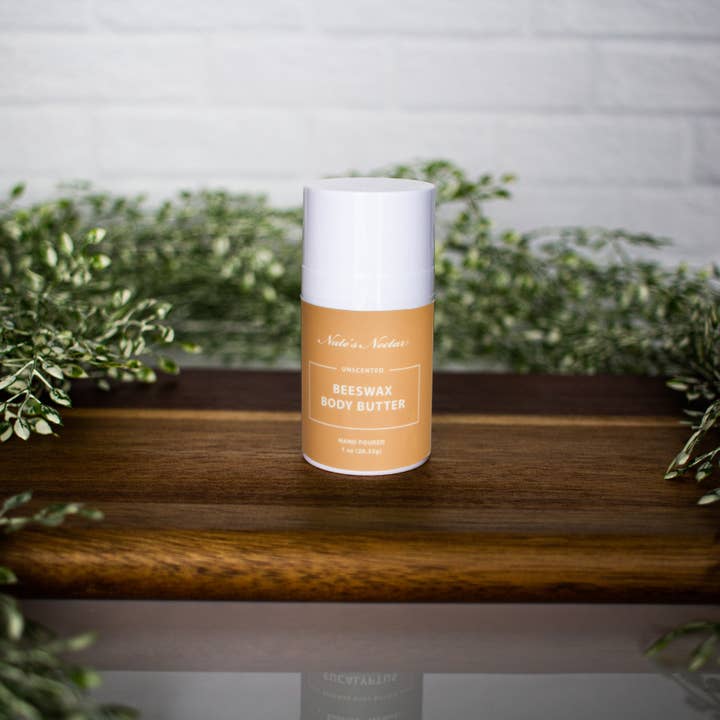 Nate's Nectar - Wholesale Body Balm/Butter - Unscented Beeswax Body Butter