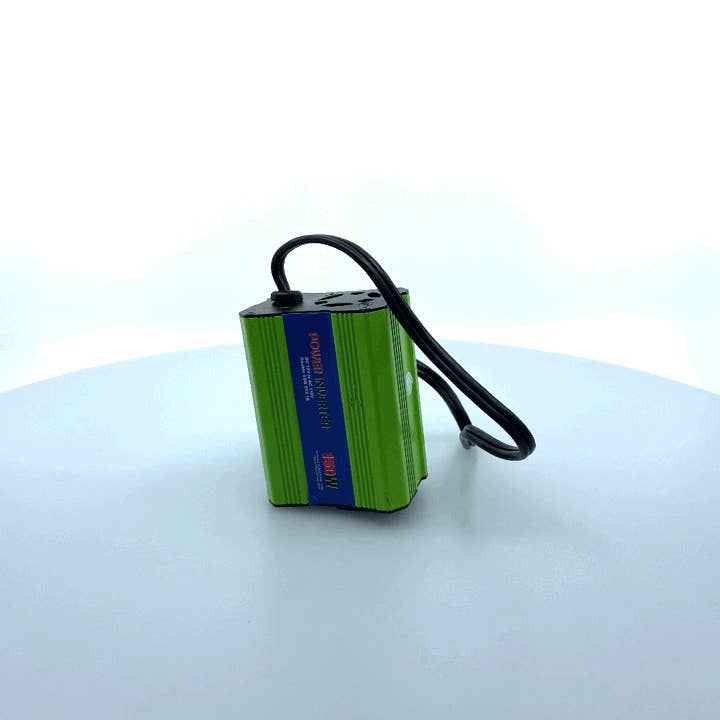 Novelty Brands - Wholesale Portable Charger - GADGET GEAR 150W POWER INVERTER W/120V OUTLET & MORE- 4/PACK5
