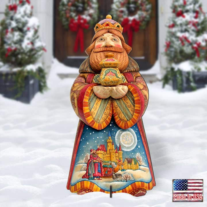 Décoration d'extérieur King Melchior G.debrekht - Designocracy pour la vente par Designocracy