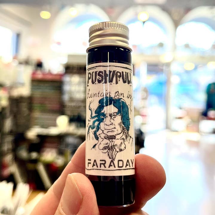 Push/Pull - Wholesale Writing Ink - Fountain Pen Ink - Faraday1
