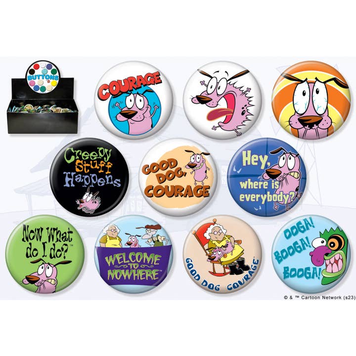 Courage 144 Piece Button Asst for wholesale by Ata-Boy