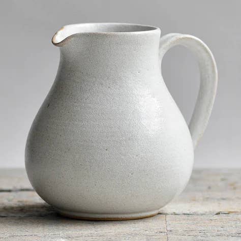 Jarro Rústico com Alça, branco por atacado de Neutra Kitchen UK