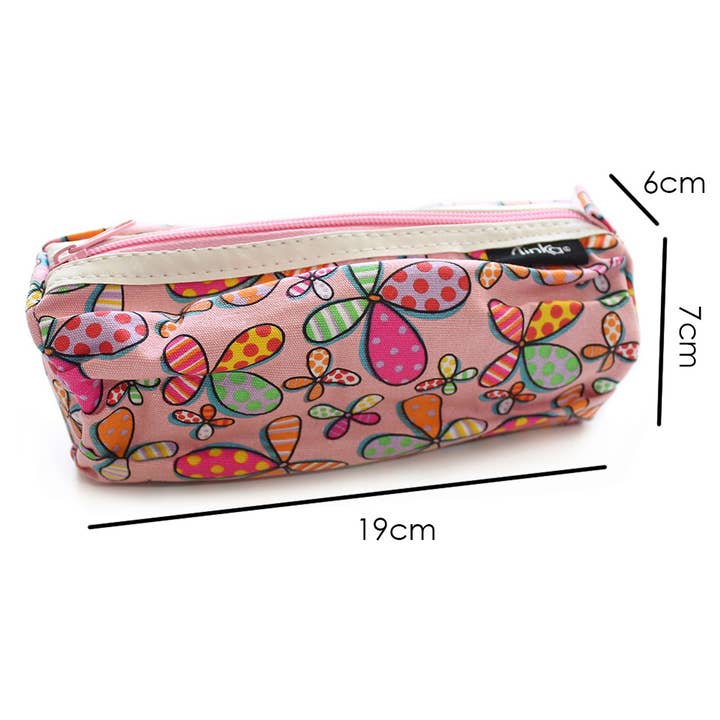 Powell Creative Products Ltd – wholesale Pencil case/pouch – Pencil Case For Girls Canvas Pencil Pouch Butterfly Pink5