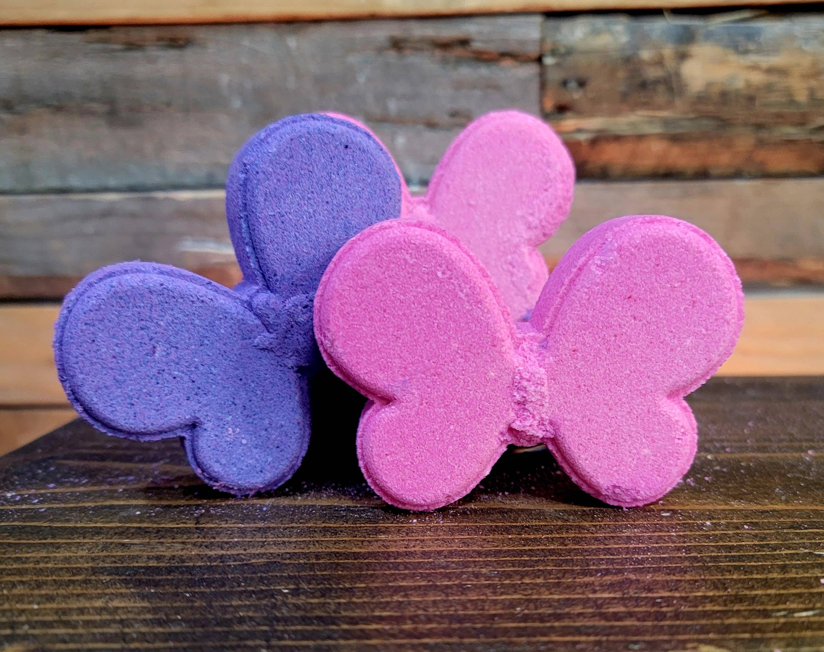 Penelope's Soaps & Such – Engroshandel Badekugle – Bath Bomb -- Butterfly7