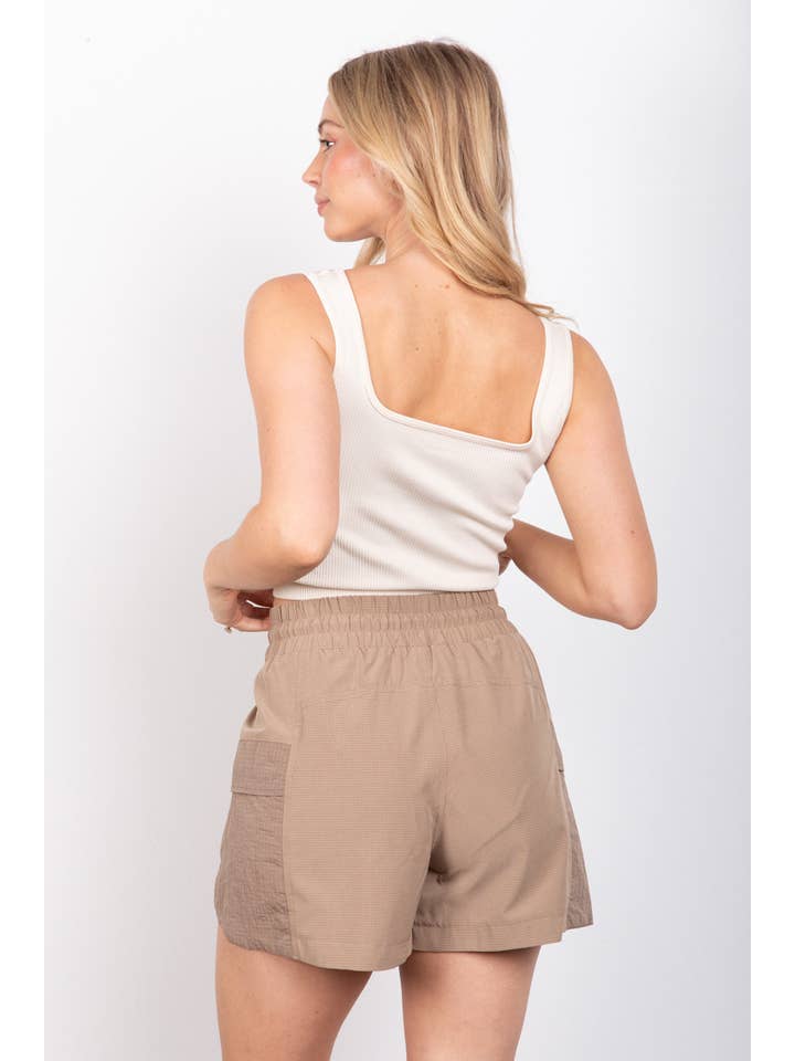 VERY J - Vendita all'ingrosso Pantaloncini sportivi - Donna - Pantaloncini cargo per abbigliamento sportivo con vita elastica NP7037612