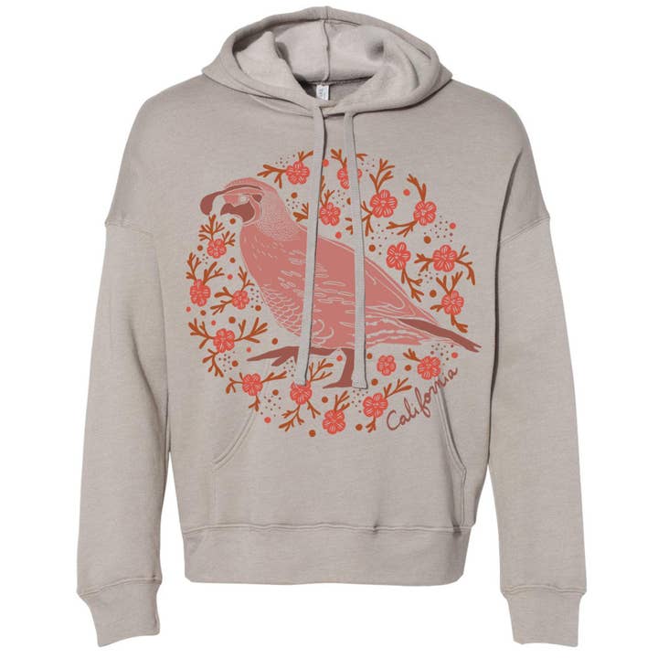 Coquail Coquail Heather Stone Sweat à capuche pour la vente par State Bliss
