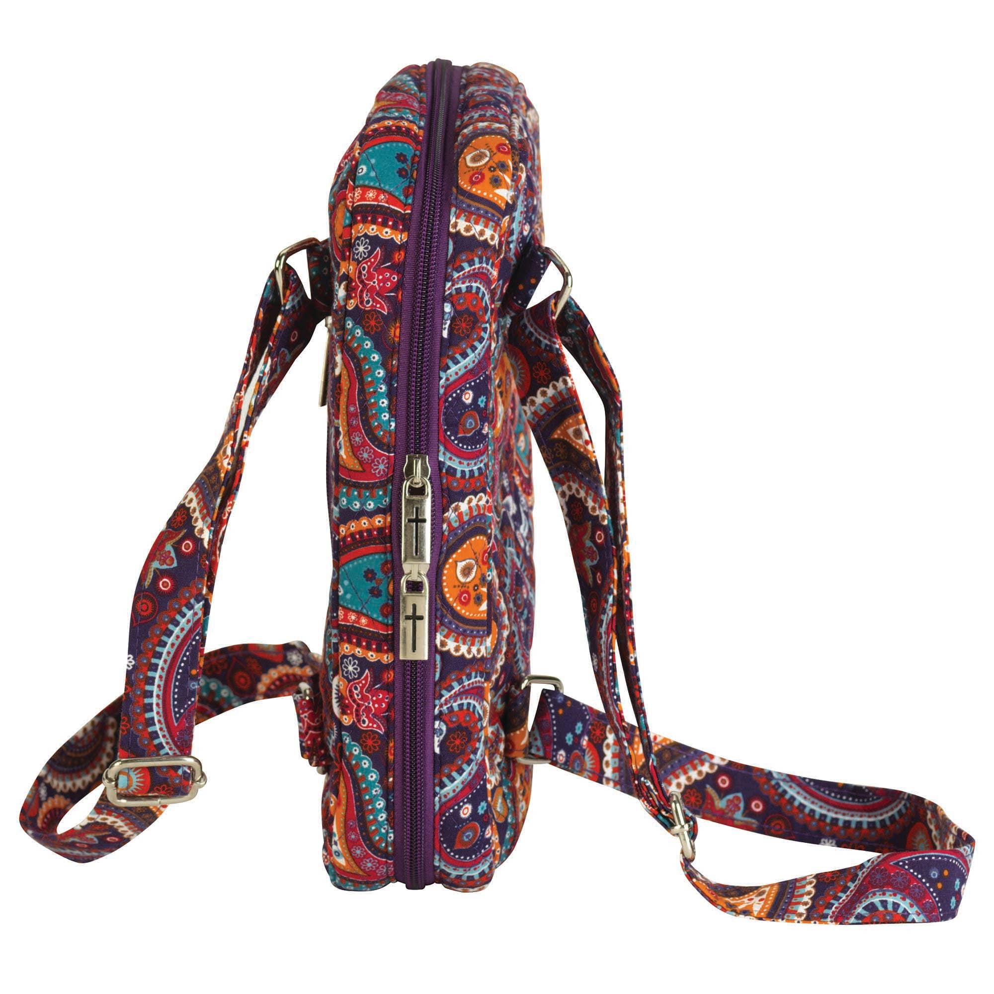 Dicksons – wholesale Bibelomslag – Bibelöverdrag Paisley quiltat stort tryck2