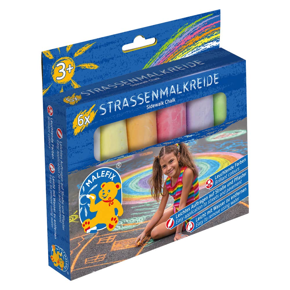 PUSTEFIX - Wholesale Chalk - Malefix street crayon, pack of 61