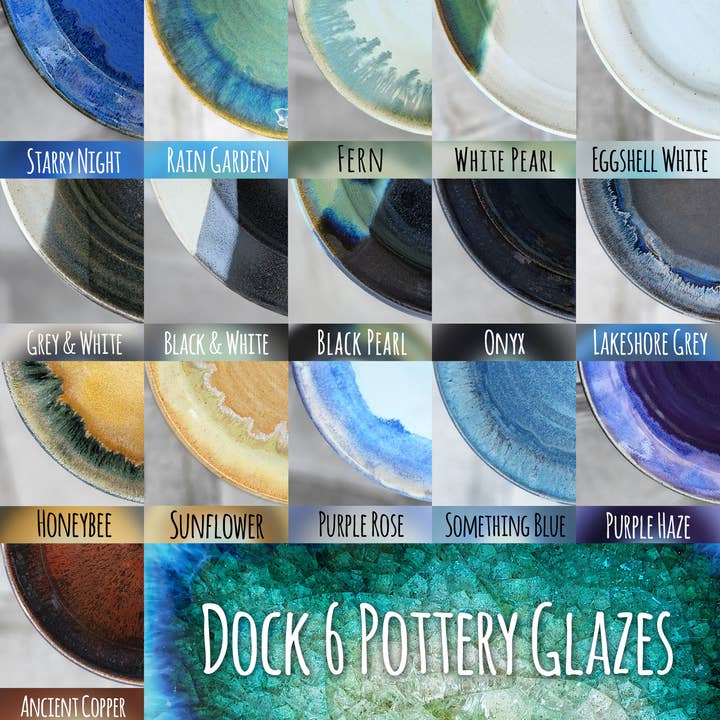 Dock 6 Pottery - Wholesale Bowl - No Rim Bowl - Made to Order - Handmade Ceramic Pottery