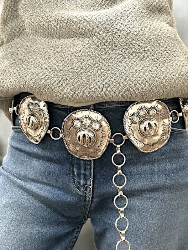 WESTERNER KRISTALL COWBOYHUT GLIEDERGÜRTEL für den Großhandel von Andrea Bijoux