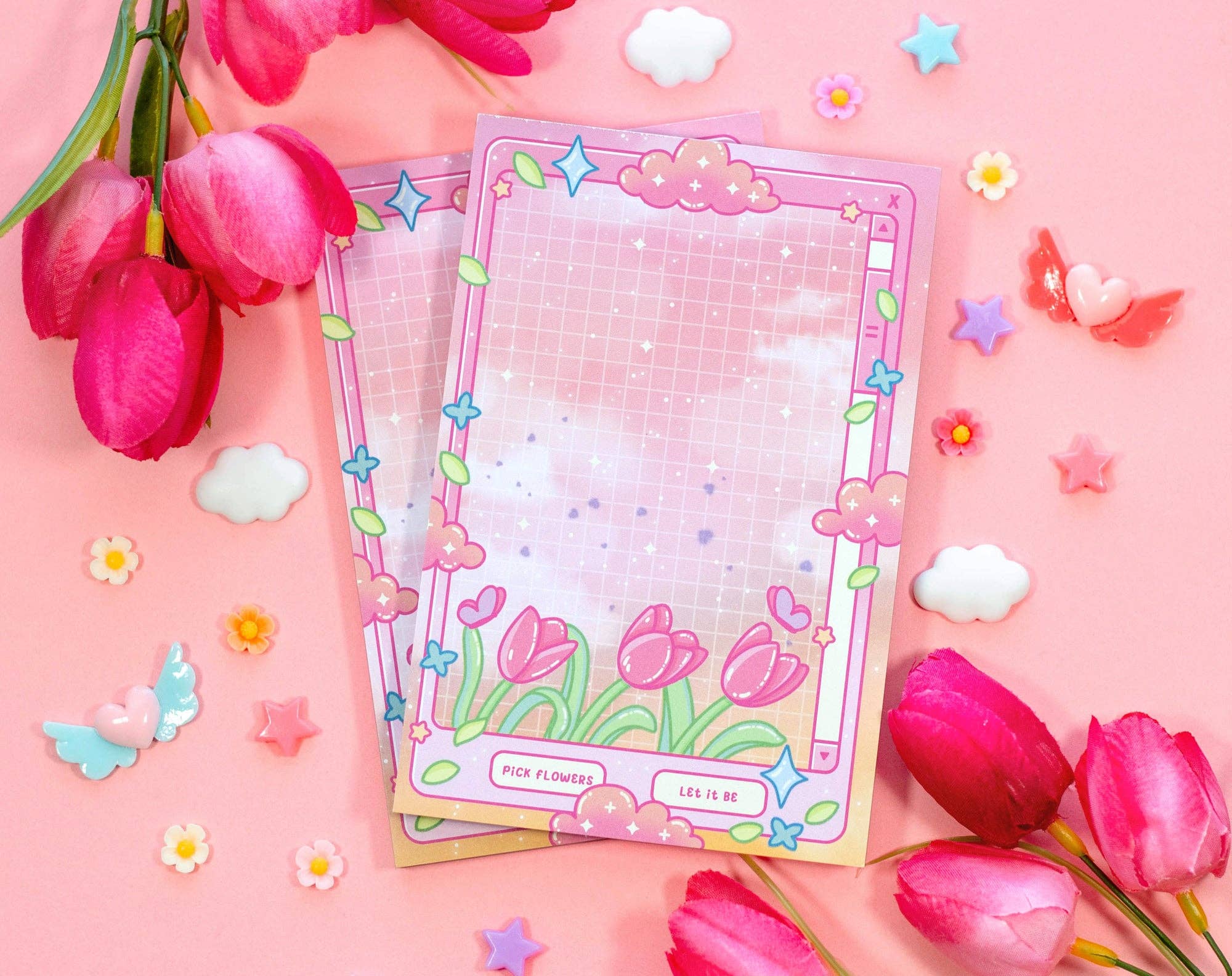 Unicorn Eclipse - Wholesale Notepad - Tulip Dreams Notepad2