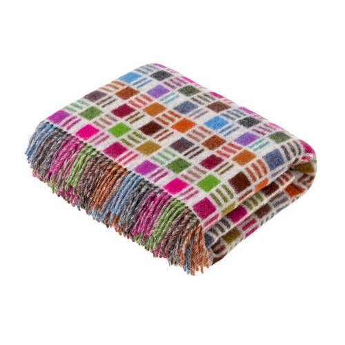 Bronte Moon - Wholesale Throw Blanket - Multi-Ribbon Merino Lambswool Throws and Pillows1