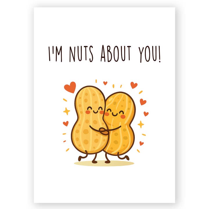 Playful Peanut Love for wholesale by Card Foolery