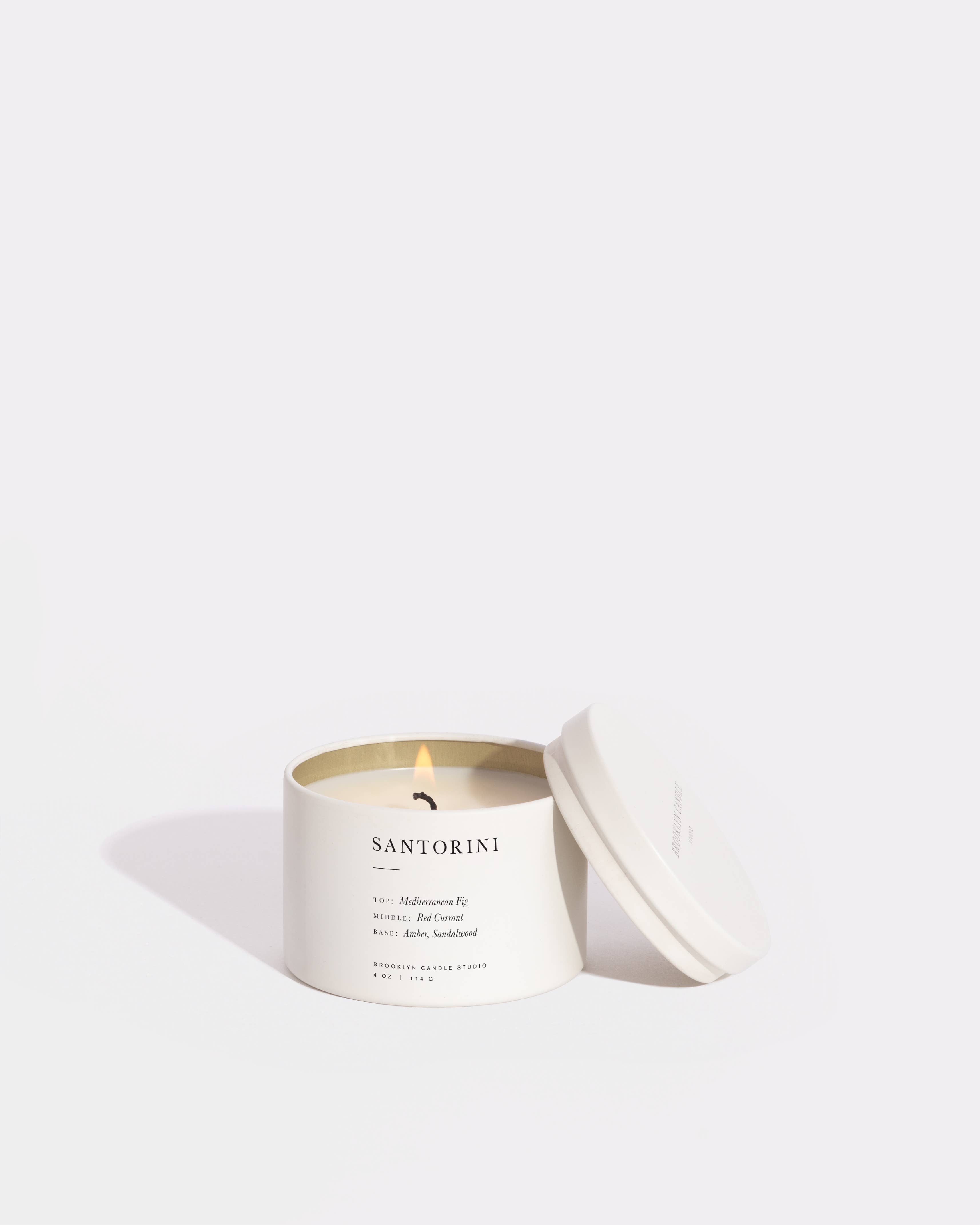Brooklyn Candle Studio - Wholesale Travel Candles - Santorini Travel Candle