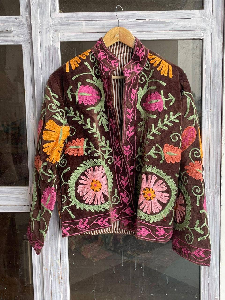 Homesoul – wholesale Jacka - Dam – Velvet Suzani-jackor12