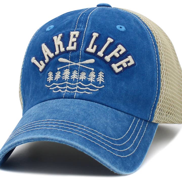 KBETHOS - Wholesale Baseball Cap - Men's - Lake Life Vintage Ballcap