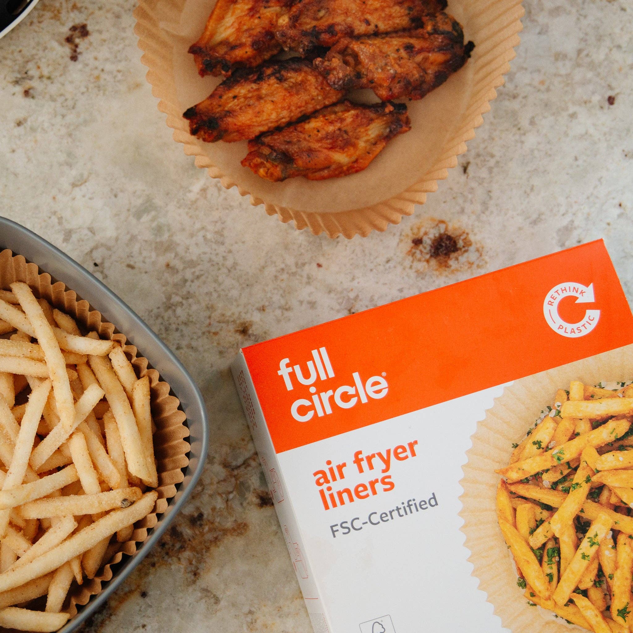 Full Circle Home - Wholesale Kitchen Tool/Gadget - Air Fryer Liners - 50pk5