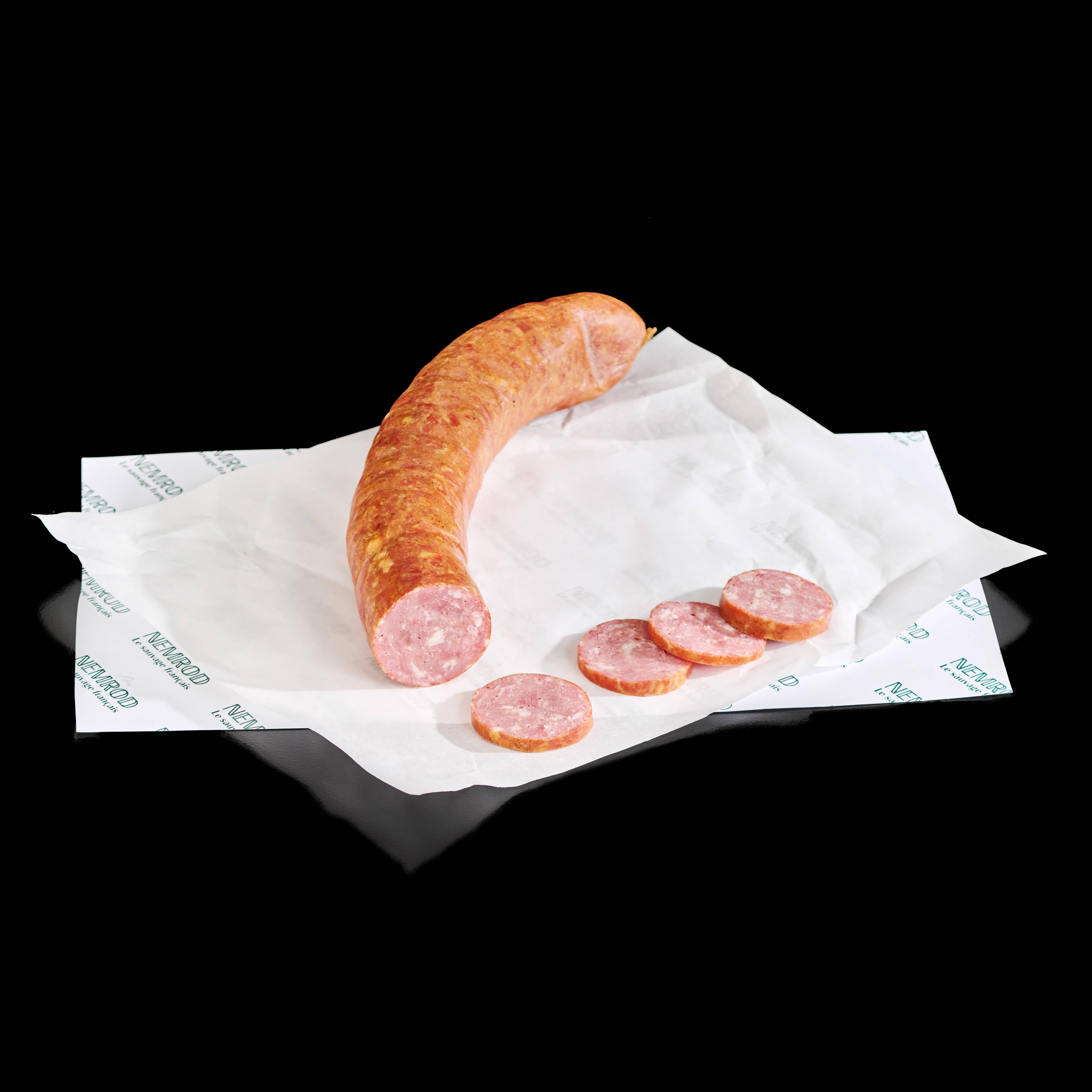 Nemrod - Wholesale Sausage - Smoked wild boar sausage - Game - 200g