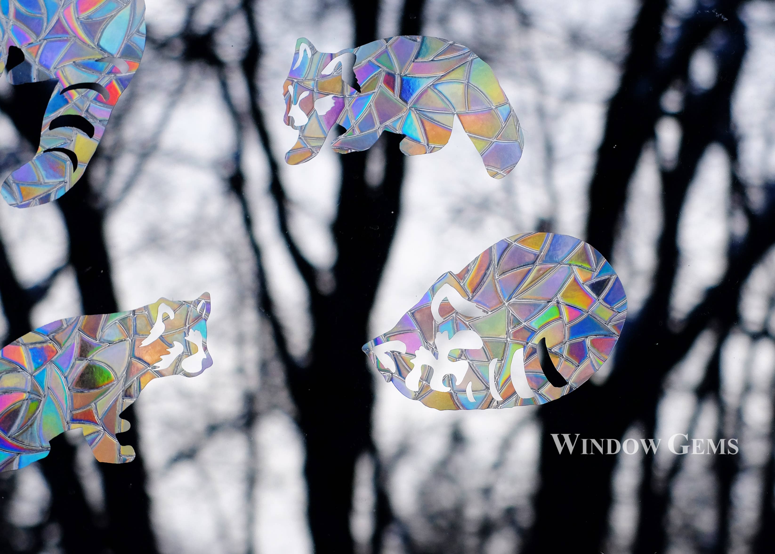 Window Gems - Wholesale Suncatcher - Red Panda Window Gems3