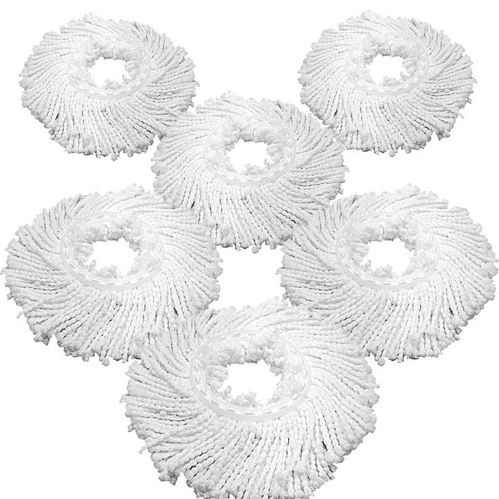 Revolution Mikrofiber Spin Mop Refill (6-pak) for engroshandel hos LOLA