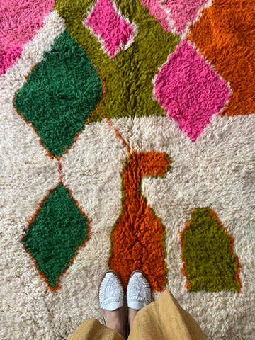 BohoVibeCraft - Wholesale Area Rug - Beni Ourain rug, wool rug, Handmade rug, Area Rug, Berber1