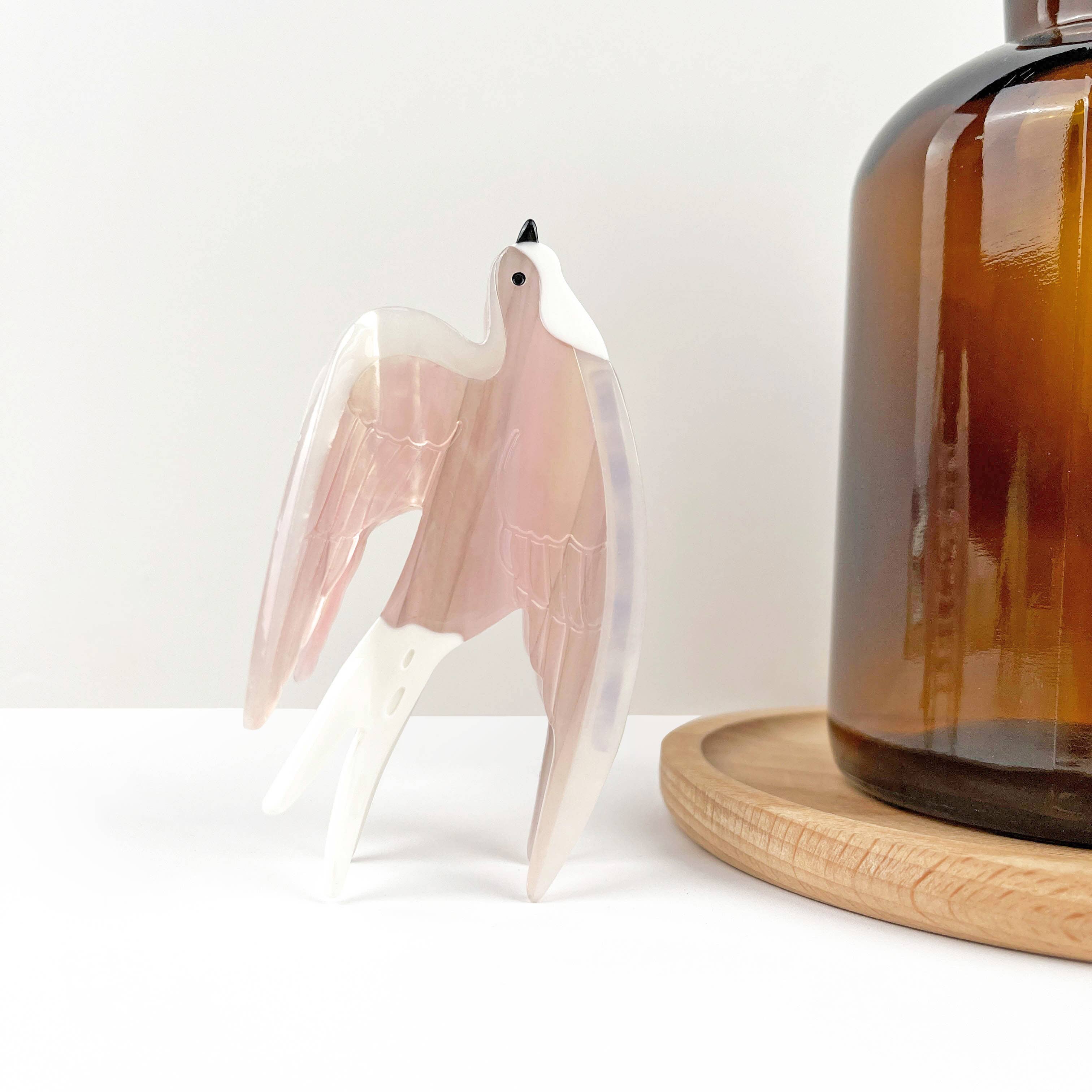 TheDivaSoap - Wholesale Hair Clip - Women's - Swallow Hair Clip, Acetate Claw Clip1