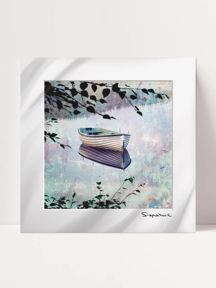 Framed, Loch Rusky for wholesale by Ecosse Encaustics Cards