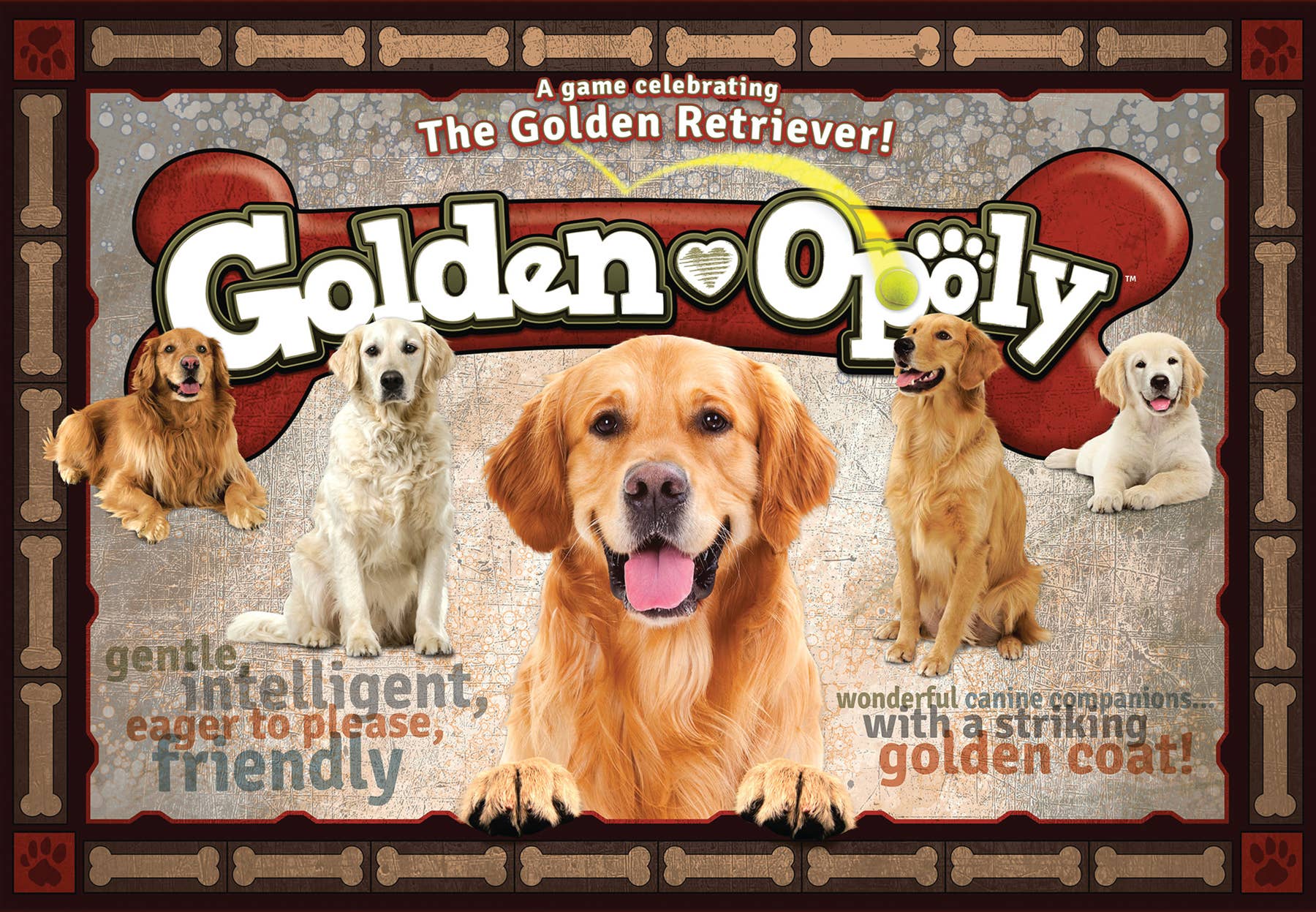 Outset Games and Cobble Hill Puzzles - Wholesale Board Game - Golden-Opoly Board Game