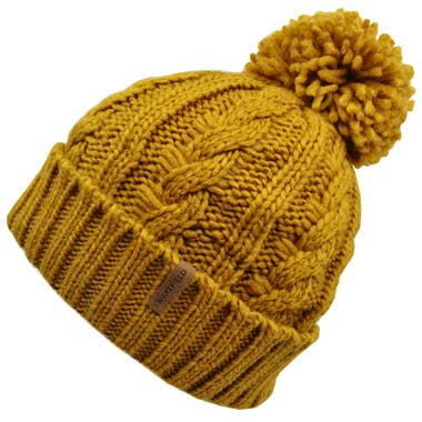 Arctic Winter Hat Ochre Yellow - With Fleece Lining for wholesale by Wakefield Headwear