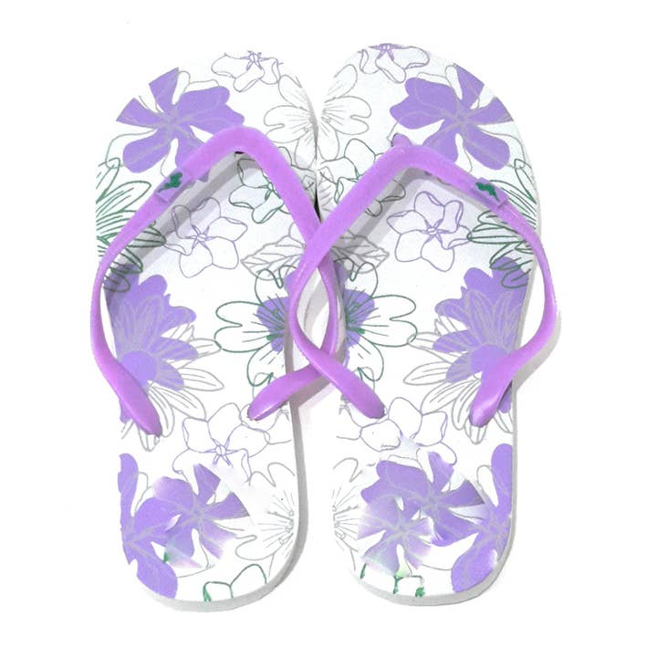 Women's Flip Flops · Hibisco Lila T.37-T.41 for wholesale by BRANDELIA